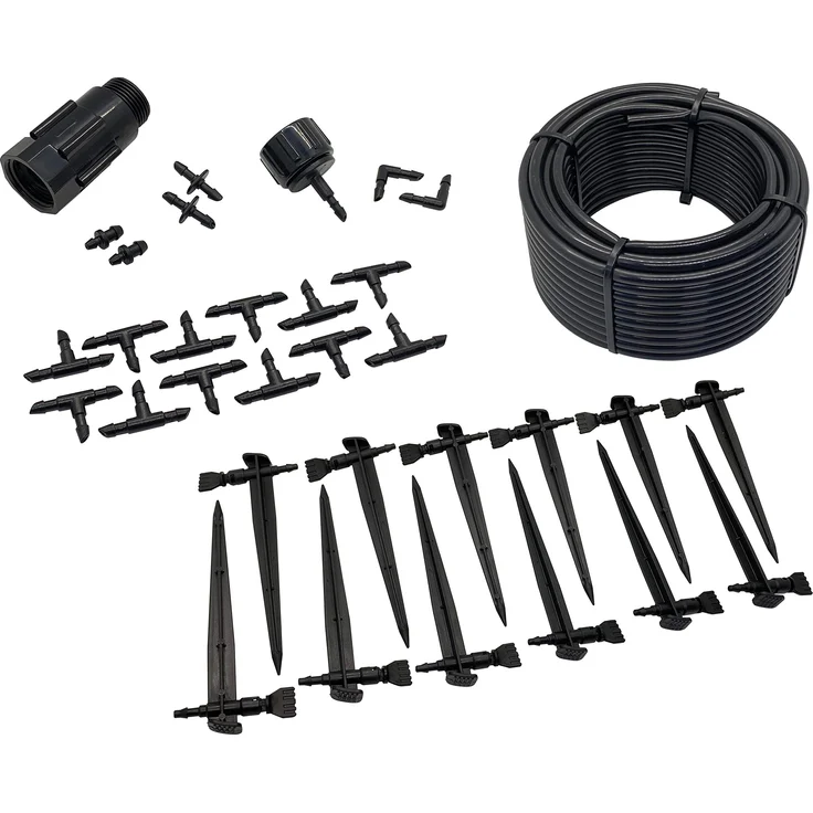 AQUA CONTROL B4061 Tropfbewässerungsset, Schwarz – Bild 1