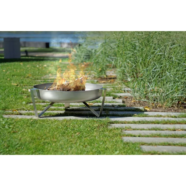 SvenskaV Design Feuerschale VOMA Edelstahl