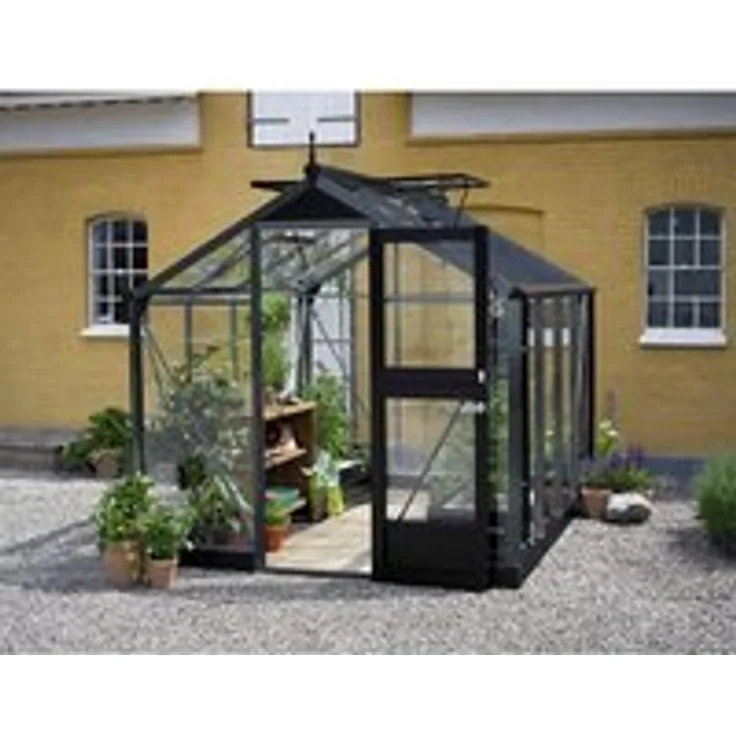 Juliana Gewächshaus Compact 6,6 m² Anthrazit