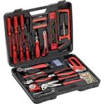 Meister Haushaltskoffer 60-teilig - Werkzeug-Set - Werkzeug für den täglichen Gebrauch - Werkzeugkoffer befüllt - Werkzeugset - Werkzeugbox komplett mit Werkzeug - Werkzeugsortiment - 8973630