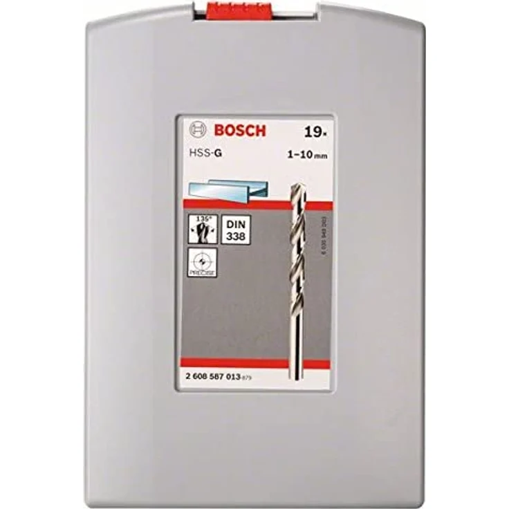 Bosch Professional 19tlg. ProBox Metallbohrer-Set HSS-G mit Bphrständer-Box – Bild 3