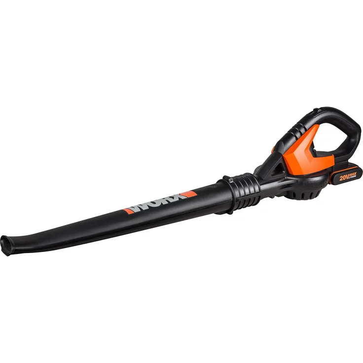 WORX WG549E.5 Laubbläser mit Akku und Ladegerät 20V Inkl. WORX 20V 2000mAh Li-Ion Akku und WORX Ladegerät