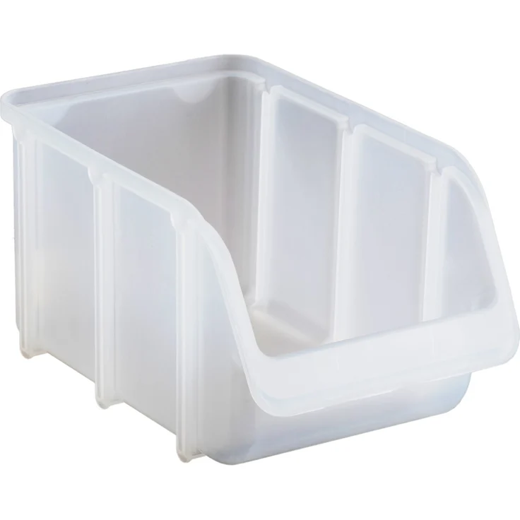 hünersdorff Sichtbox - Stapelbox - Lagerbox in Größe 3, stapelbar, Farbe: Transparent, 673700 – Bild 1