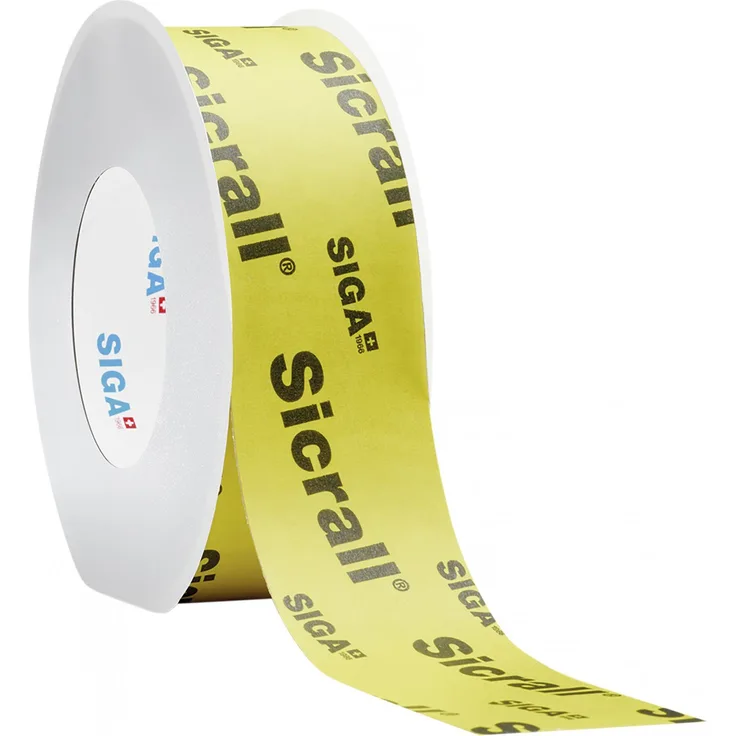 Siga Sicrall 60 Klebeband gelb, 60 mm x 40m