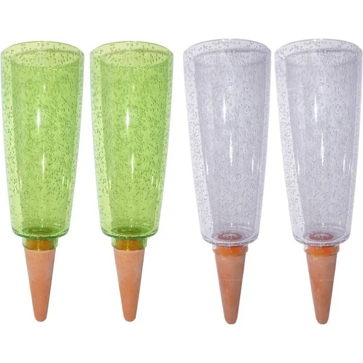 2x Wasserspender XXL Copa transparent + grün