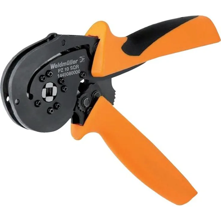 Weidmüller PZ 10 SQR Crimpwerkzeug Schwarz - Kabel-Crimper (600 g)