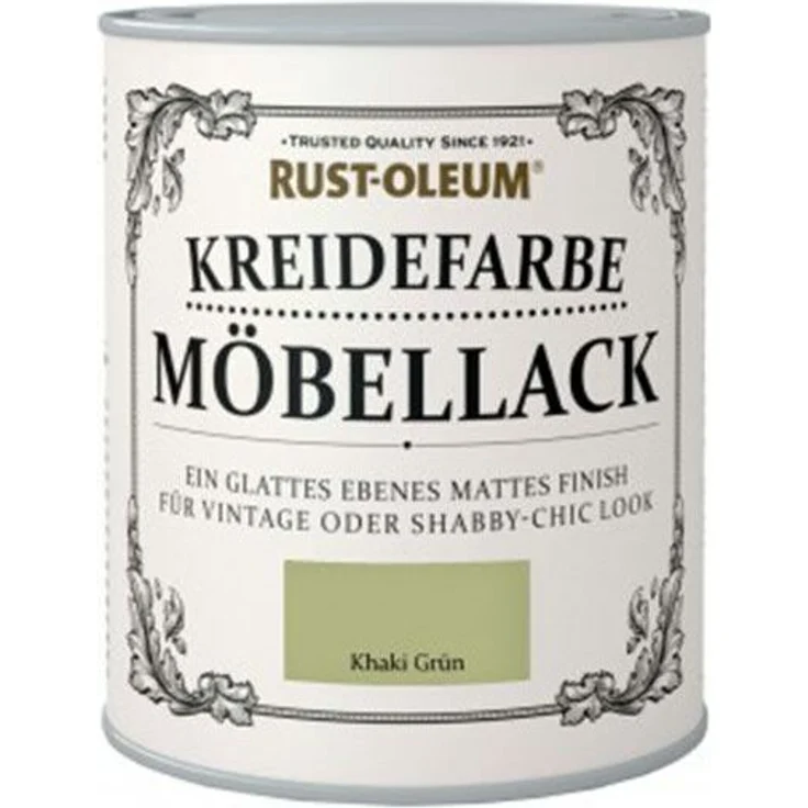Kreidefarbe Möbellack 750ml Khaki Grün - size please select - color Khaki Grün - Khaki Grün - Rust-oleum – Bild 1