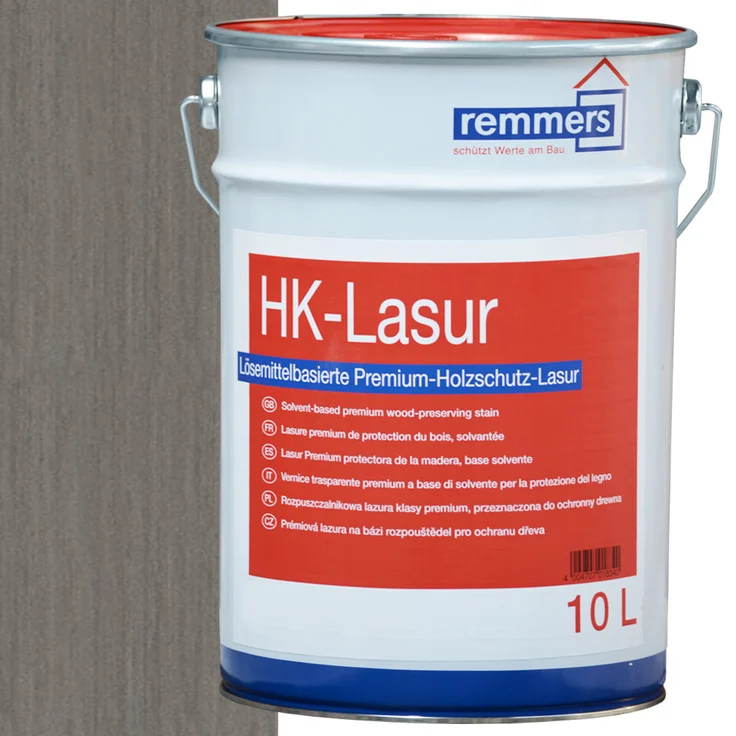 Remmers - Remmers HK-Lasur 10 L Eimer Graphitgrau - grau – Bild 1