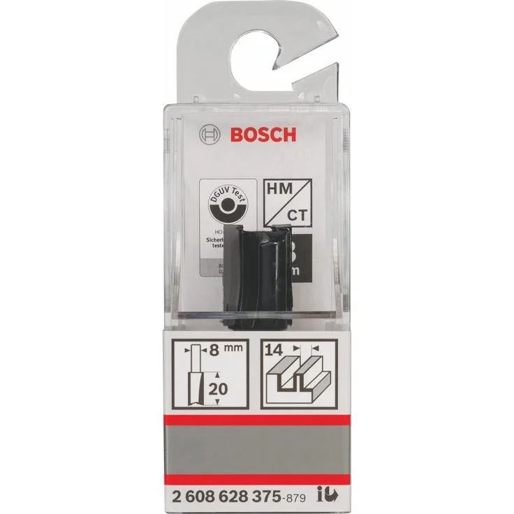 Bosch Professional Nutfräser Standard for Wood (für Holz, Ø 14 mm, Arbeitslänge 20 mm, Zubehör Handfräse) – Bild 3