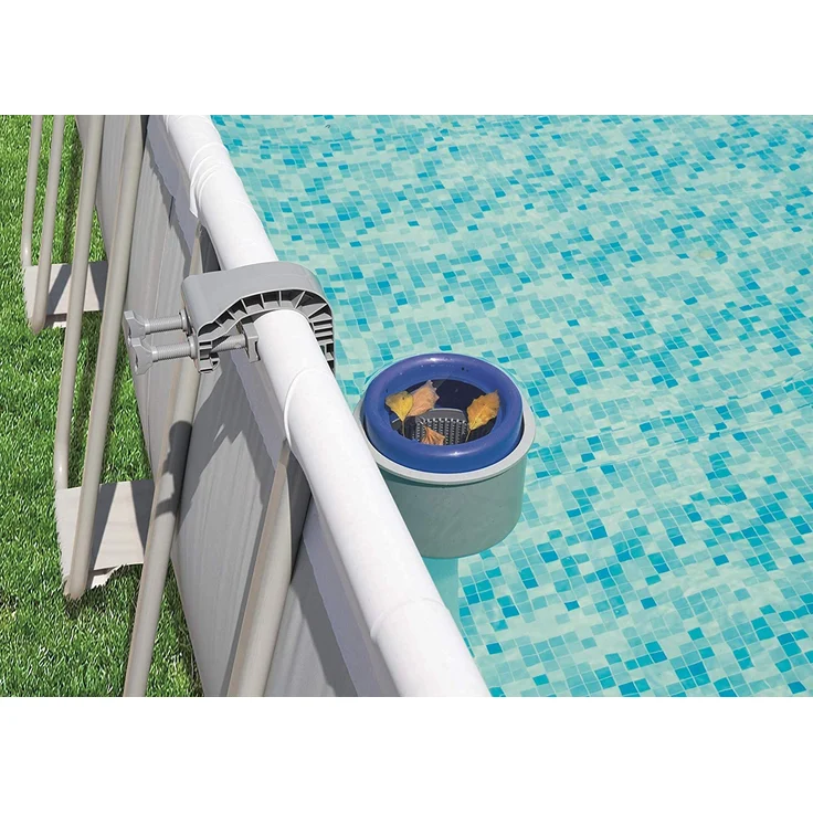 Bestway 58233 Oberflächenskimmer Pool Skimmer Reinigung Filter Multi Aufhängung – Bild 6