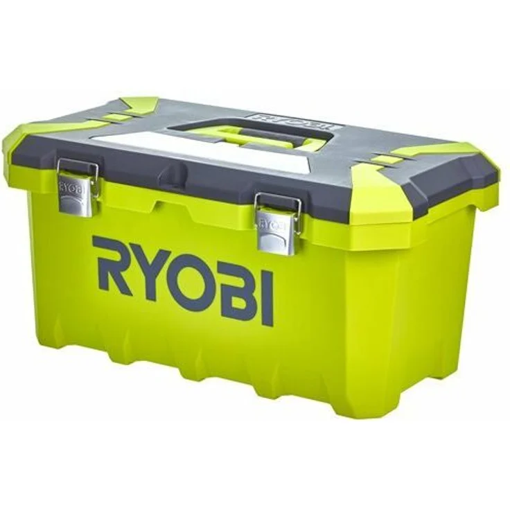 Werkzeugkasten 49 cm - 33 L - RYOBI Werkzeugkoffer Werkzeugkiste mit Metallbefestigungen – Bild 1