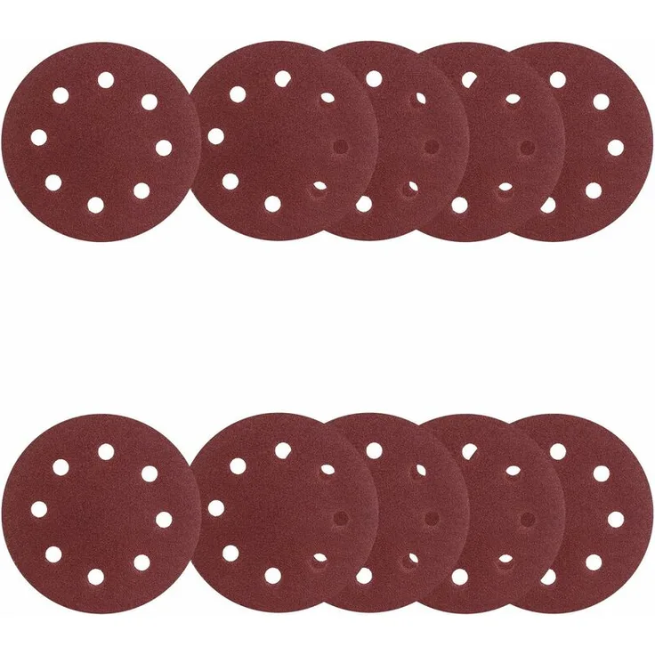 Dema - Schleifscheibe Schleifpapier 180mm Körnung K00 (10er Pack)