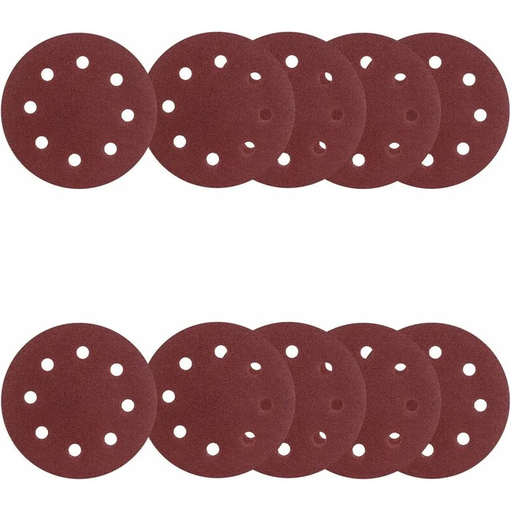 Dema - Schleifscheibe Schleifpapier 180mm Körnung K00 (10er Pack)