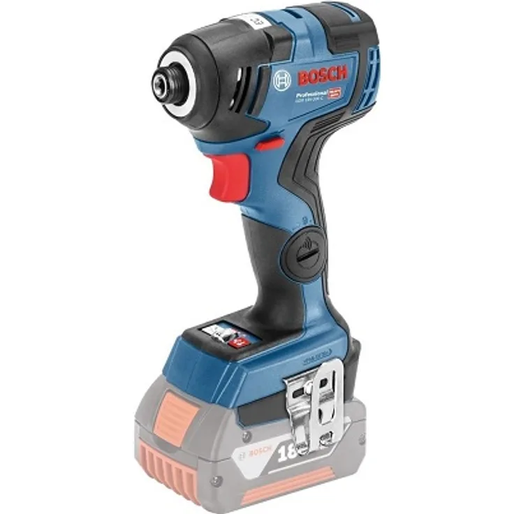 Bosch Professional 18V System Akku Drehschlagschrauber GDR 18V-200 C (max. Drehmoment: 200 Nm, Connect Ready, in L-Boxx)