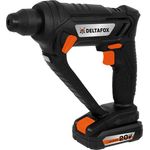DELTAFOX Akku-Bohrhammer »DP-CRH 2011«, max. 900 U-min, inkl. Akku, Ladegerät und Koffer