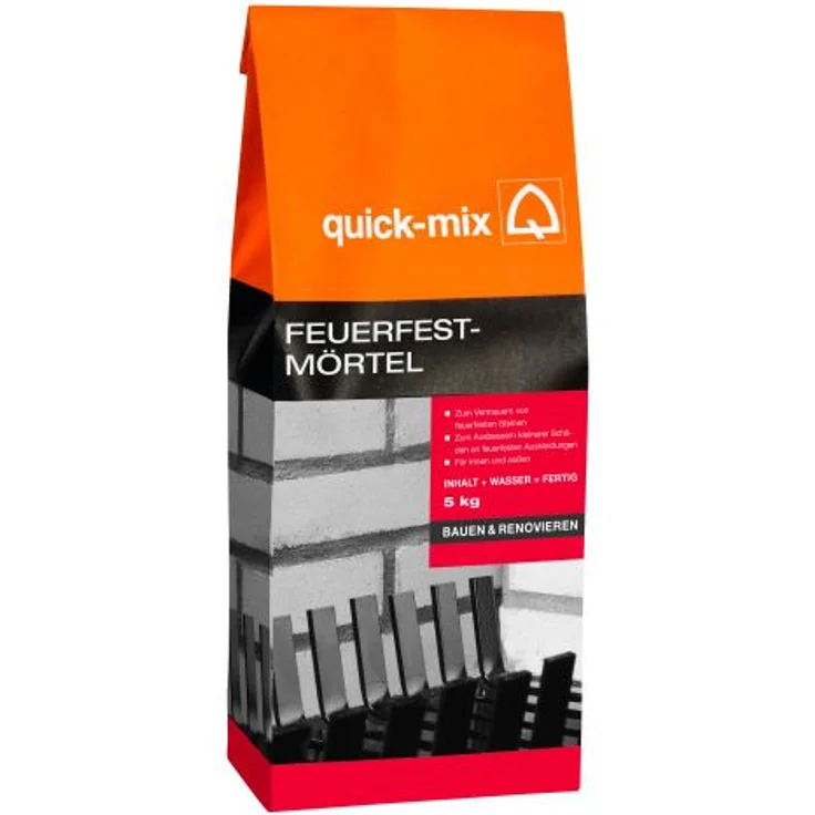 Quick-Mix Feuerfestmörtel 5 kg