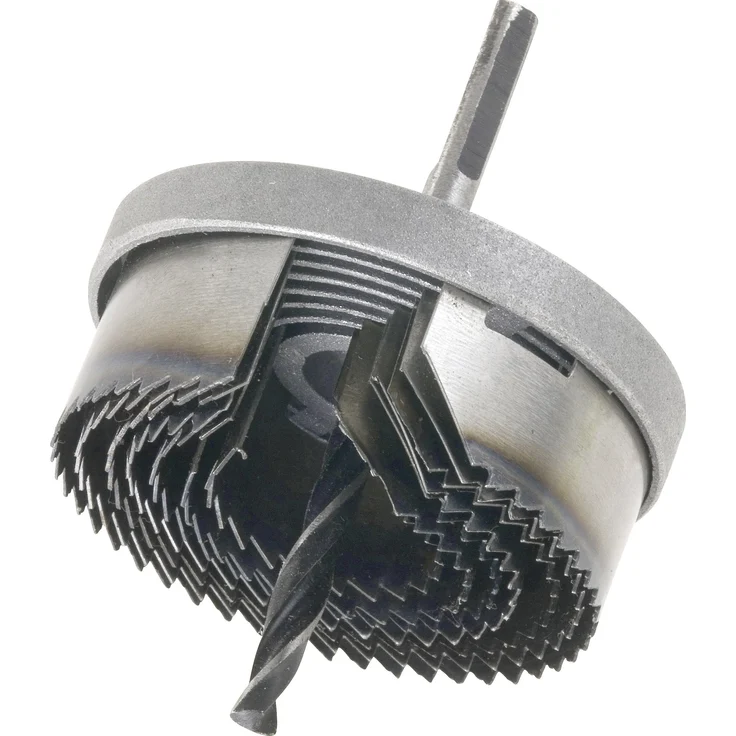 Kraftixx Lochsägensatz 498477 (5-teilig, Durchmesser: 60, 67, 74, 81, 95 mm) – Bild 1