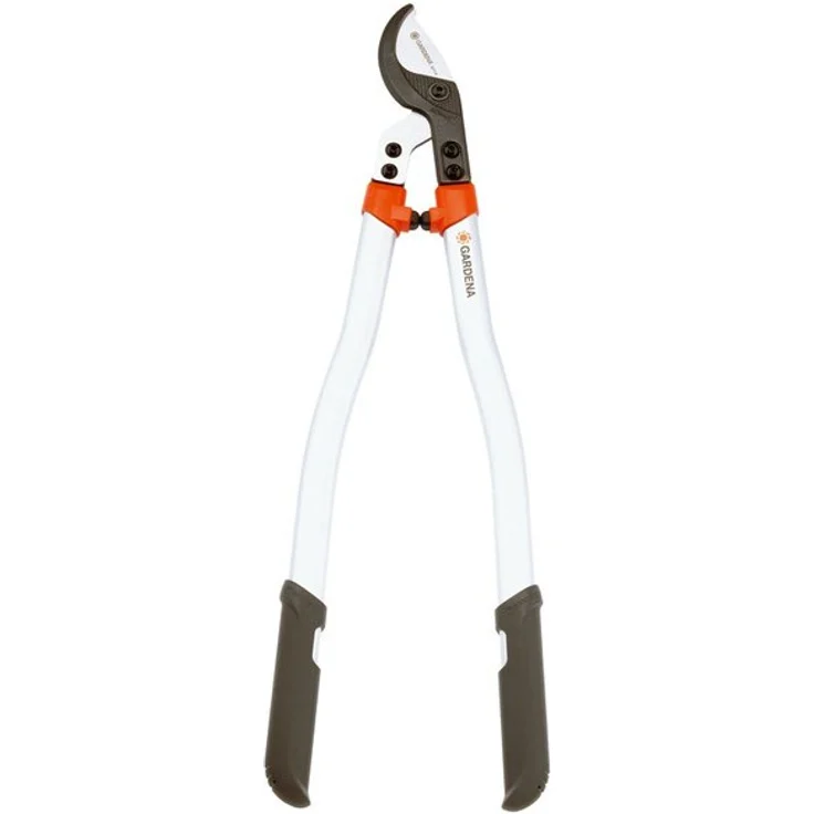 GARDENA Premium Astschere 700B Bypass Baumschere für schonenden, exakten Beschnitt von Pflanzen, präzisionsgeschliffene Messer, doppelt gebogene, stabile Aluminium-Profilarme 8710-20