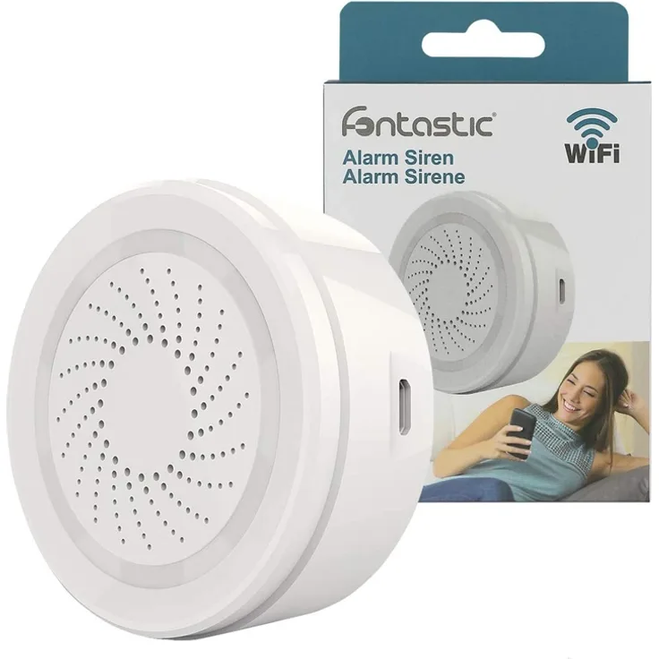 Fontastic 253973 Sirene Smart Wifi weiß