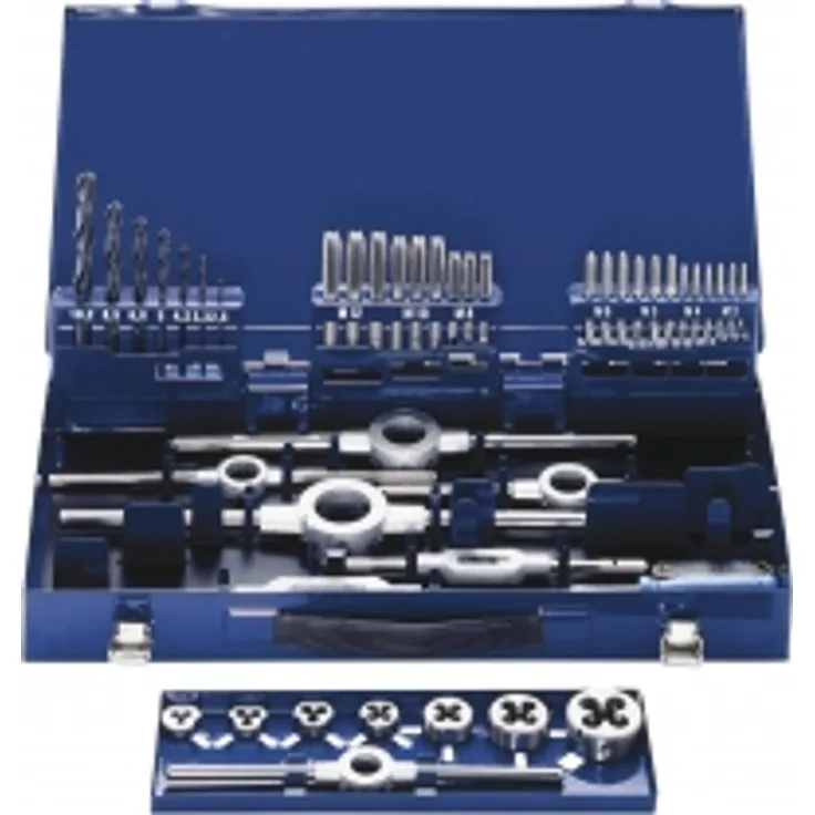 Exact 10721 Eventus Gewindeschneidsortiment 49-teilig, STM15SF M3-M12