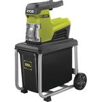 Ryobi RSH 2845T Leistung 2 800 W Häckselsystem Walze Materialstärke 4 5 cm Schnittgeschwindigkeit 41 U min Fangbox 55 l