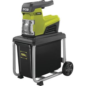 Bild für Ryobi RSH 2845T Leistung 2 800 W Häckselsystem Walze Materialstärke 4 5 cm Schnittgeschwindigkeit 41 U min Fangbox 55 l