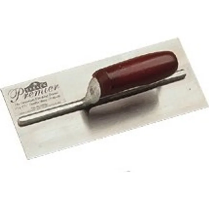 Spear & Jackson Tyzack Glättkelle, Karbonstahl mit Mahagonigriff, 28 x 11-20 cm