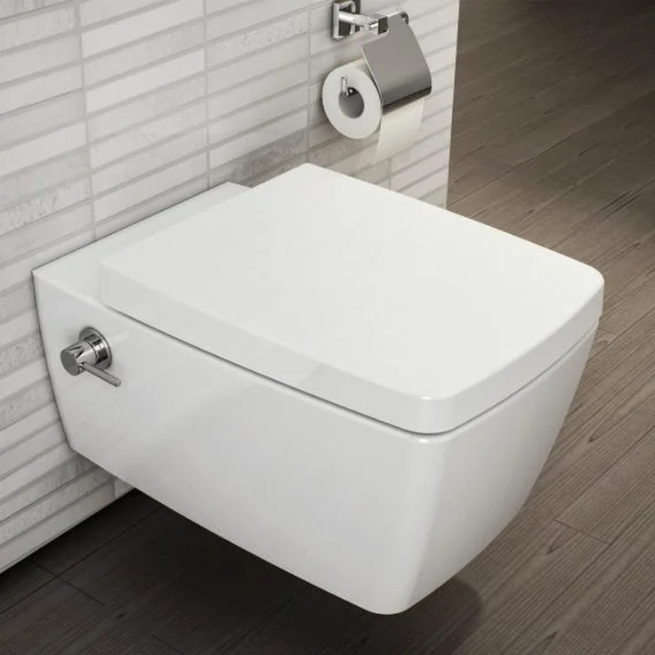 VitrA Bad Metropole Wand-WC weiß VitraClean, mit integr. Aramtur