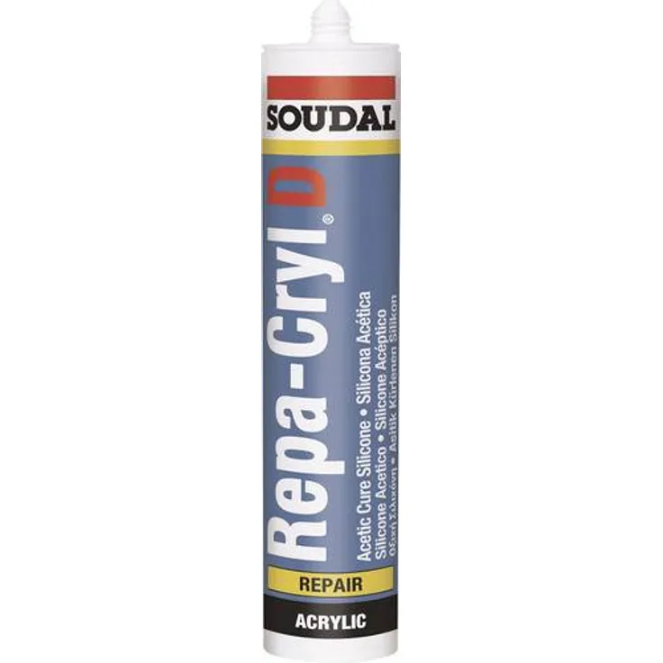 Soudal REPACRYL Spachtelmasse Herstellerfarbe Weiß 83406184 310ml