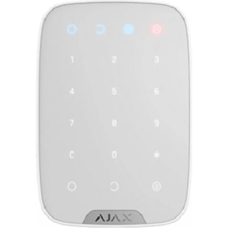 Ajax Codetastatur - weiß