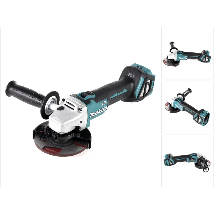 Makita DGA511Z Akku-Winkelschleifer 18,0 V 125 mm mit Drehzahlregulierung solo im Karton ohne Akku, ohne Ladegerät 125 mm Akku – Bild 4