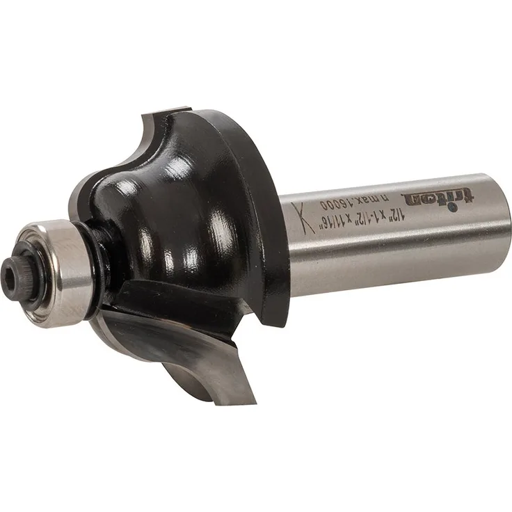 Triton TPTA62739811 Römischer Profilfräser, 1-2 Zoll, silber, 739811