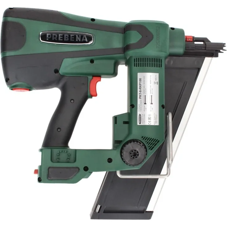 Prebena PKT-8-RKP100 Akku Hybrid Nagler 18 V 65 - 100 mm Solo und Koffer - ohne Akku, ohne Ladegerät