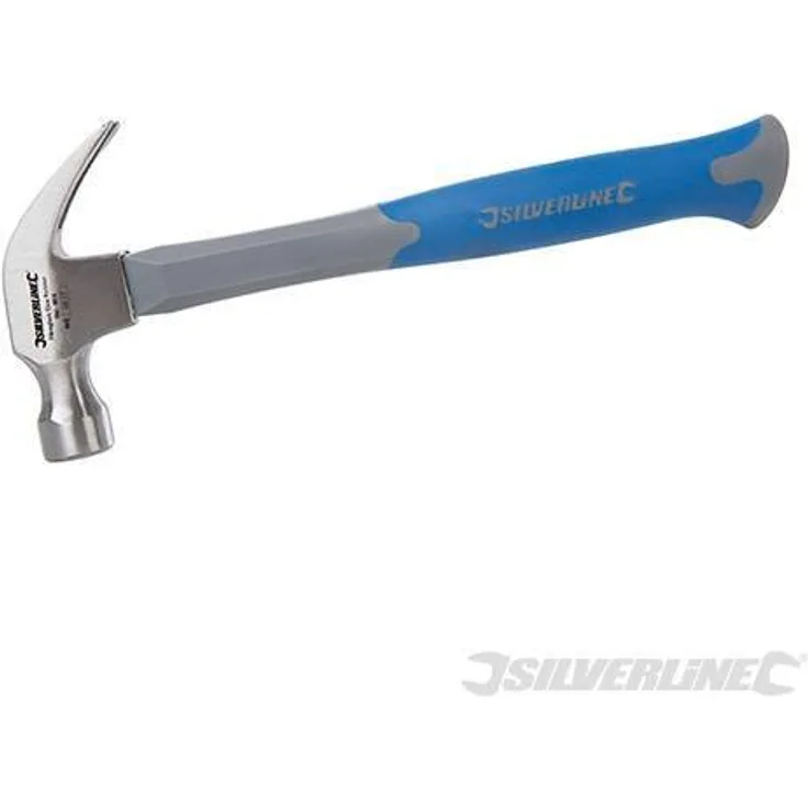 Silverline HA10 Klauenhammer mit Glasfaserstiel 454 g