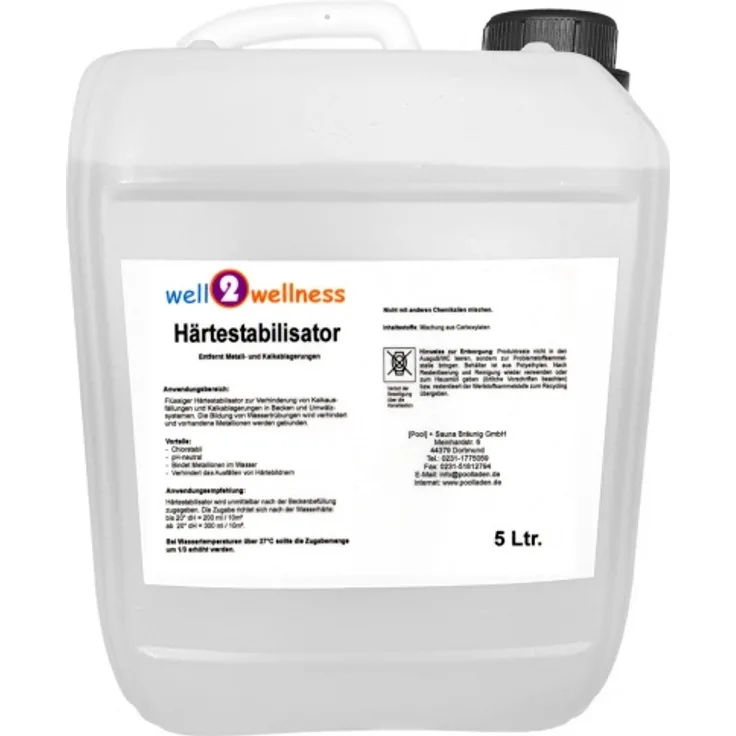 well2wellness Härtestabilisator 5,0 l