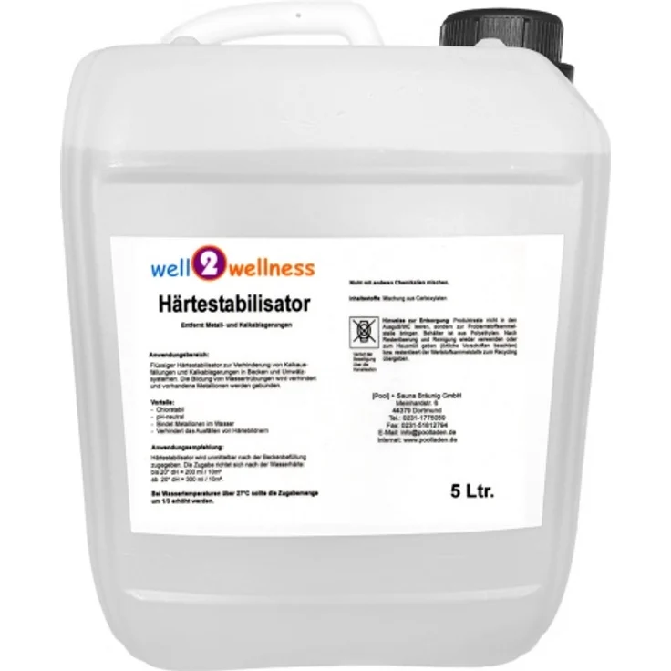 well2wellness Härtestabilisator 5,0 l