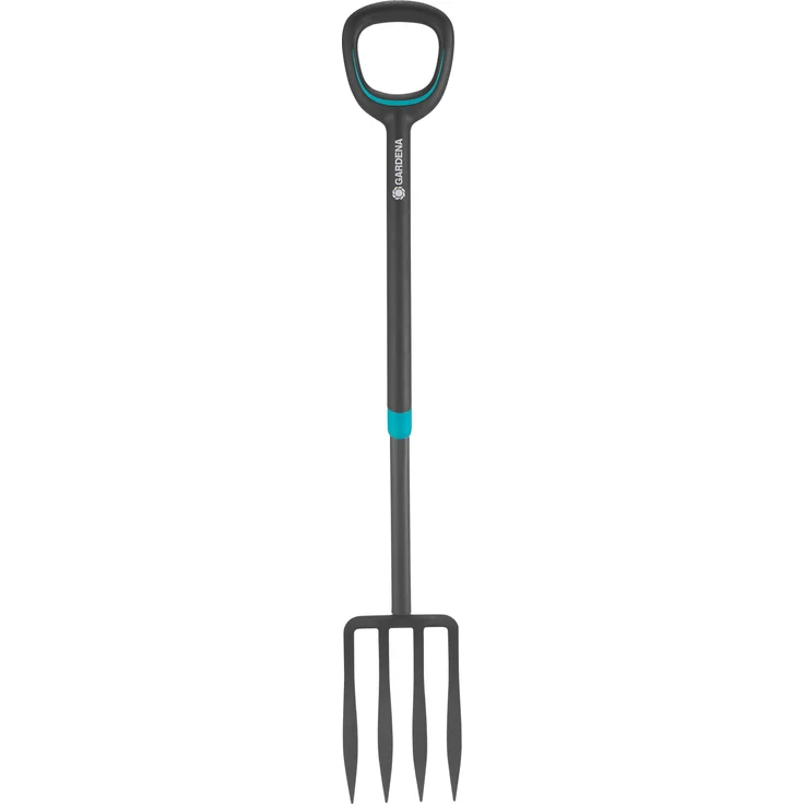 GARDENA ErgoLine Spatengabel: Grabegabel zum Umgraben und Auflockern, gehärteter Qualitätsstahl mit Beschichtung, ergonomischer D-Griff (17013-20) – Bild 3