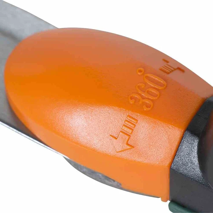 Siena Garden 260439 Rasenkantenschere, dunkelgrün, schwarz, mittelgroß, 360° drehbar – Bild 3