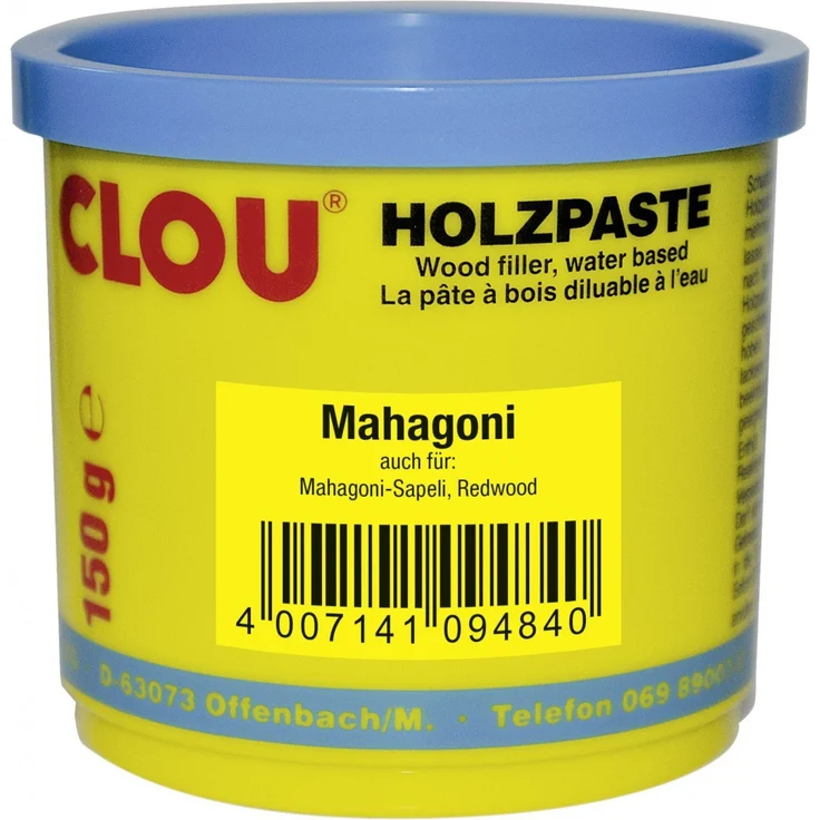 Clou Holzpaste 150 g, mahagoni – Bild 2