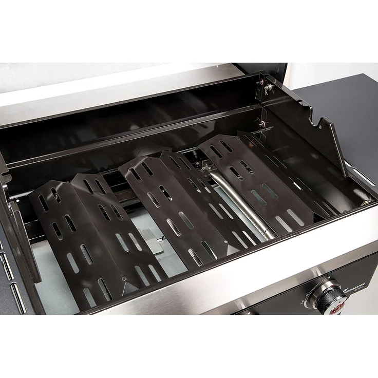 LANDMANN Gasgrill 12229 Rexon PTS 3.0, schwarz, Maße 120 x 135 x 52 cm – Bild 4