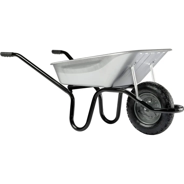 HAEMMERLIN Profi Schubkarre Bauschubkarre Schiebkarre Aktiv Premium 100l Luftrad
