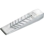 Ochsenkopf Alu-Massivkeil, Geschmiedeter Sicherheitskeil, Zum Fällen und Spalten, KWF-Profi Qualität, Hubhöhe 35 mm