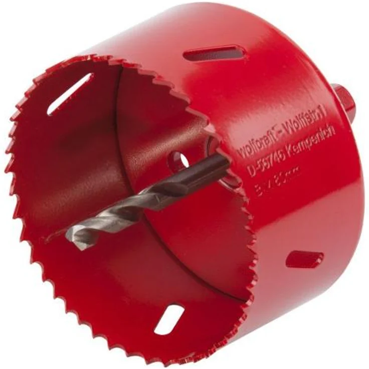 Wolfcraft 5485000 1 Lochsge BiM 80 mm inklusiv Schaft und Bohrer - Preisvergleich – Bild 1