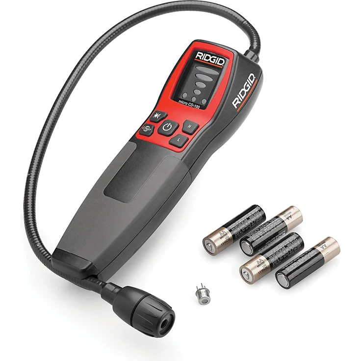 RIDGID 36163 micro CD-100 Gaslecksuchgerät, Gasmessgerät für brennbare Gase, 0 bis 6000 ppm (Methan) – Bild 2