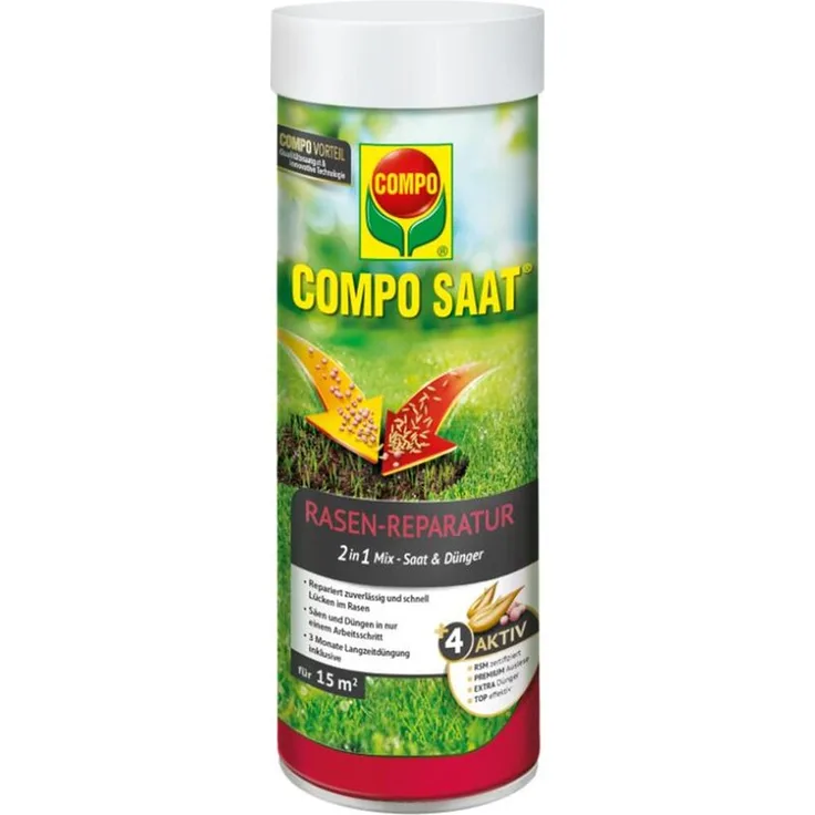 Compo Rasen Reparatur-Mix Samen & Dünger 360 g