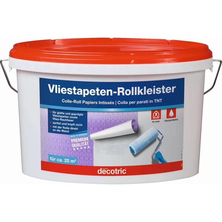 Decotric Rollkleister 5 l, für 25 m², für Vliestapeten