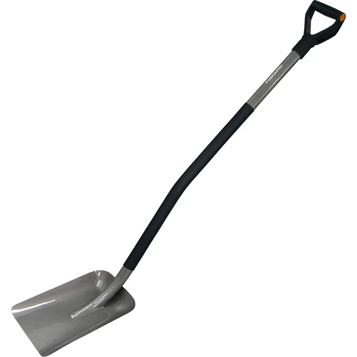 Fiskars Schaufel, Breite 23,5 cm, Länge 132 cm, Stahl-Blatt und Stiel, Schwarz-Grau, Ergonomic, 1001579 - Preisvergleich – Bild 2