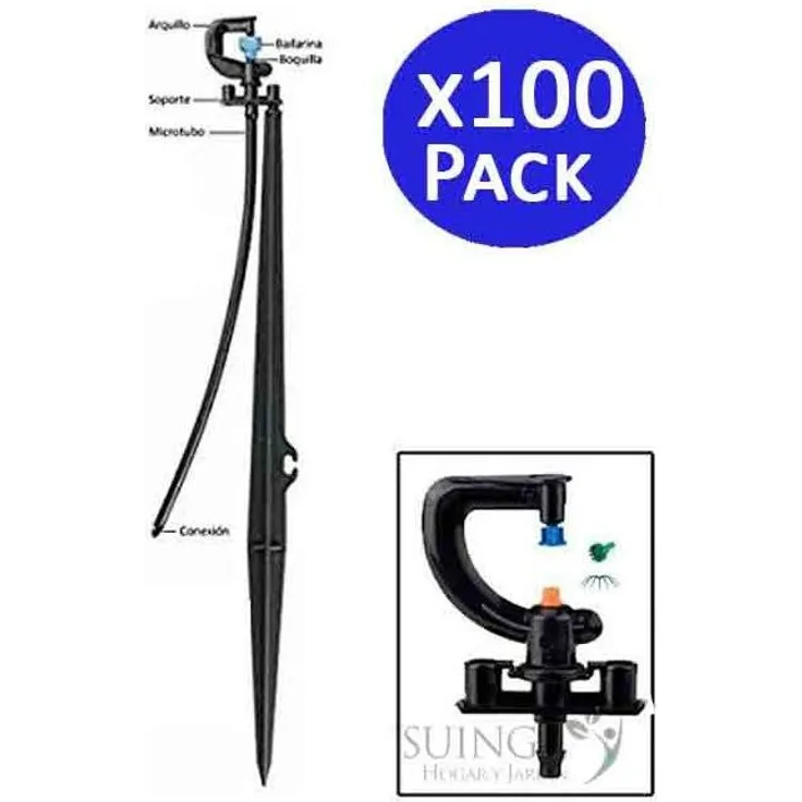 360º Jet Sprinkler mit Jet Stake. 100 Einheiten