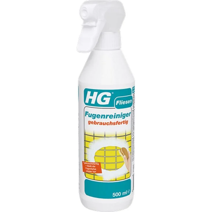 HG Fliesen Fugenreiniger gebrauchsfertig 500 ml – Bild 1