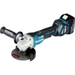 Makita 18V Akku-Winkelschleifer DGA517RTJ, 2x Akku 5,0 Ah